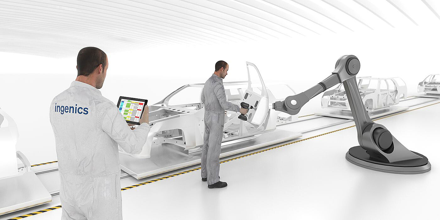 Ingenics y Audi trabajan conjuntamente en conseguir una nueva calidad en la colaboración entre ser humano y robot.