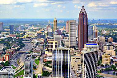 Standort Atlanta Skyline