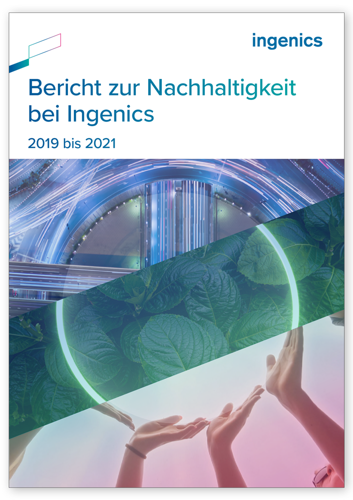 Bericht zur Nachhaltigkeit bei Ingenics 2019 bis 2021